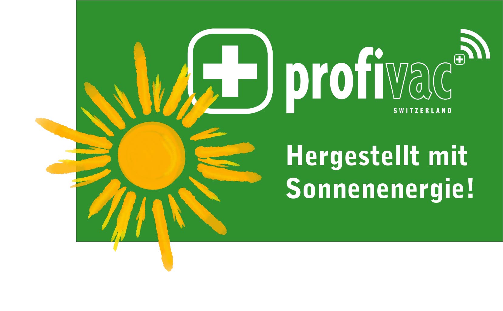 ProfiVac Logo, Sonnenenergie
